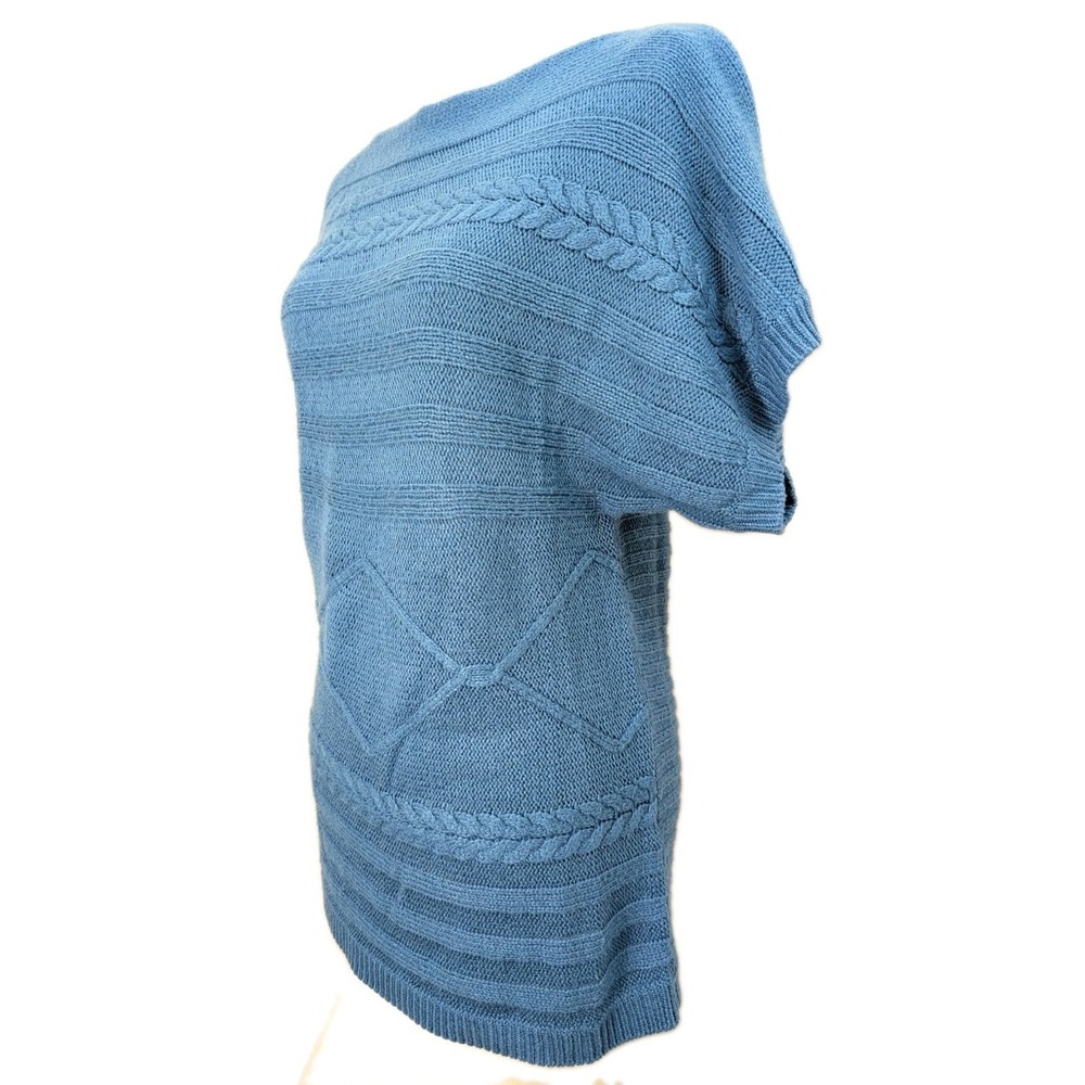 New York & Company Short Sleeved Boatneck Knit Sweater Women's Size Small - Picture 2 of 9